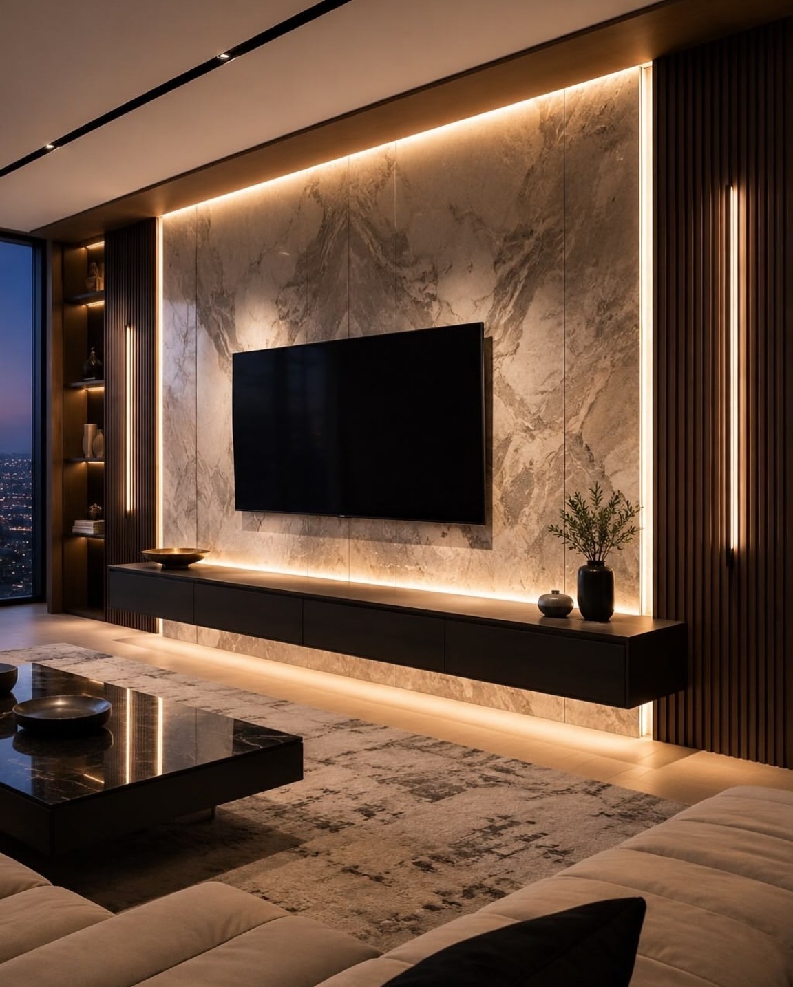 Luxury media wall 2